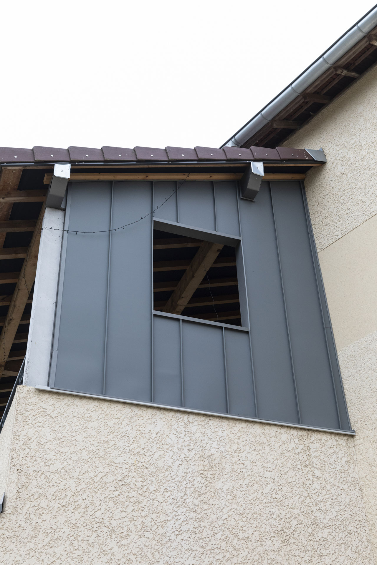 Bardage en zinc à Poligny